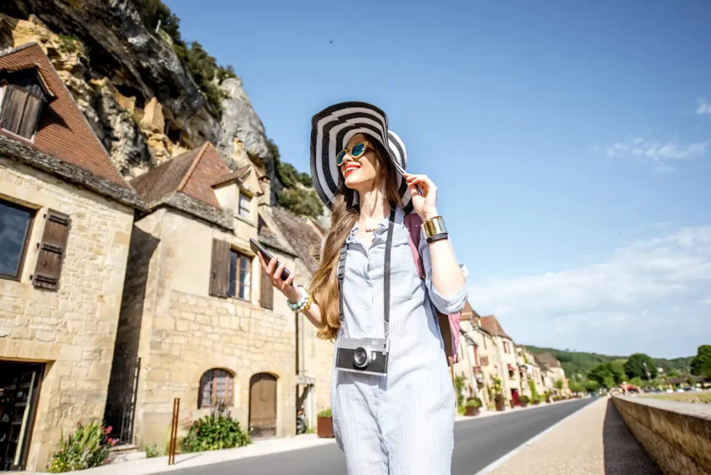 Une femme en road trip sud ouest de la France