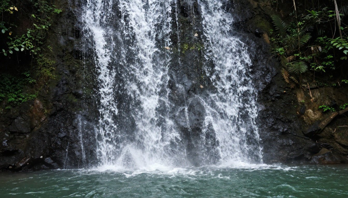 Le Saut de la Lézarde : un immense bassin en forêt