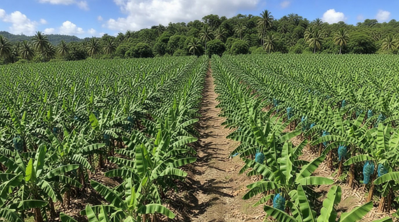 Le littoral martiniquais face à l'intérieur des terres