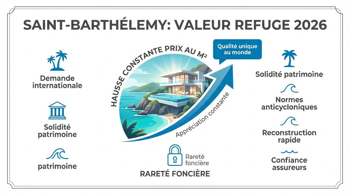 Villa de luxe avec vue sur mer à Saint-Barthélemy