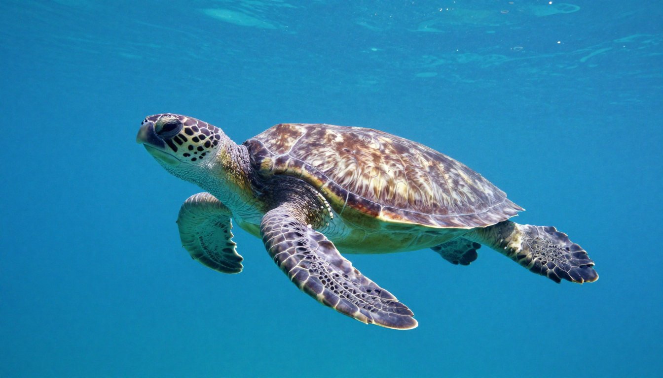 La plage de Malendure et ses tortues vertes