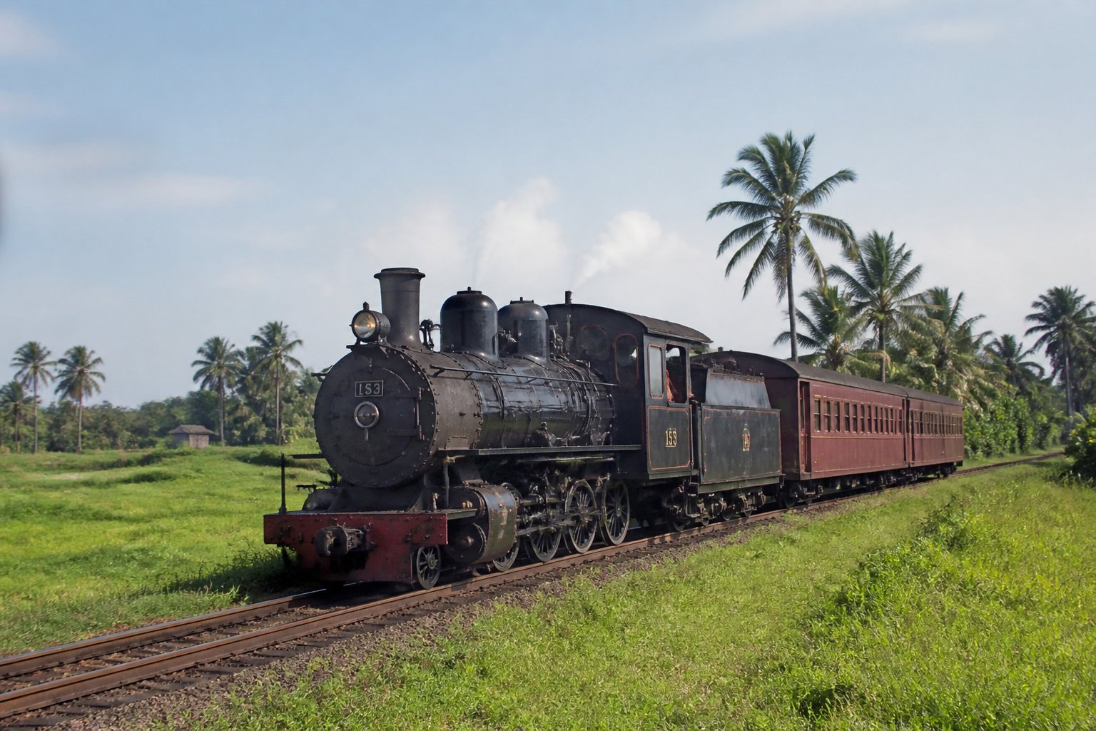 Visiter le train des plantations à Sainte-Marie aujourd'hui