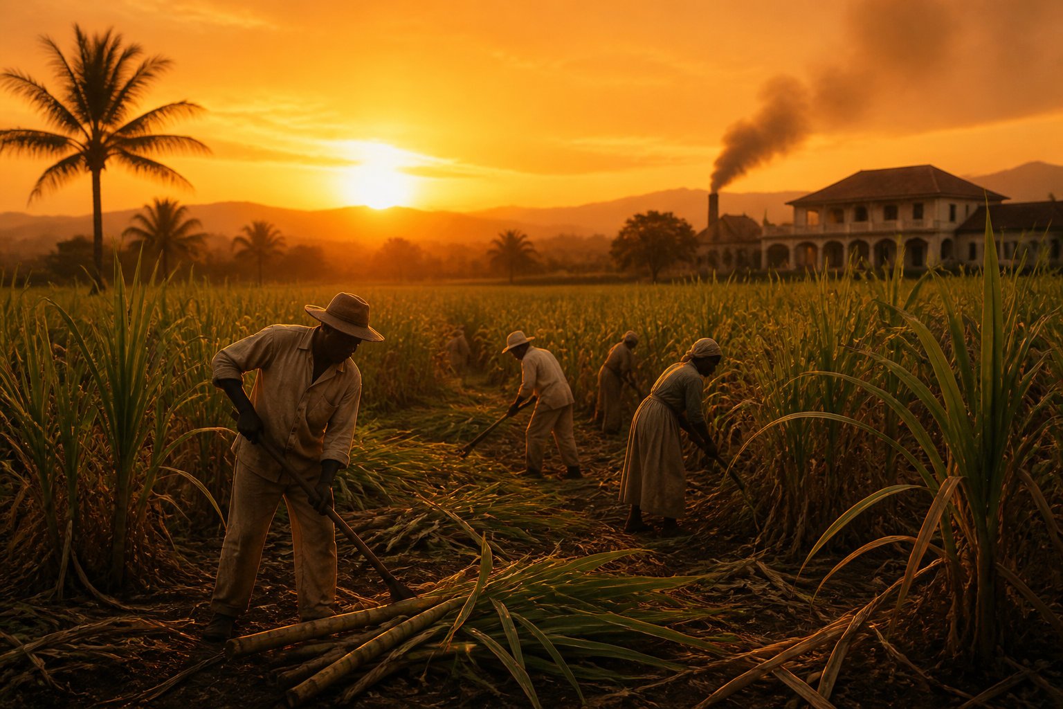Le choc brutal des mondes dans les sociétés de plantation