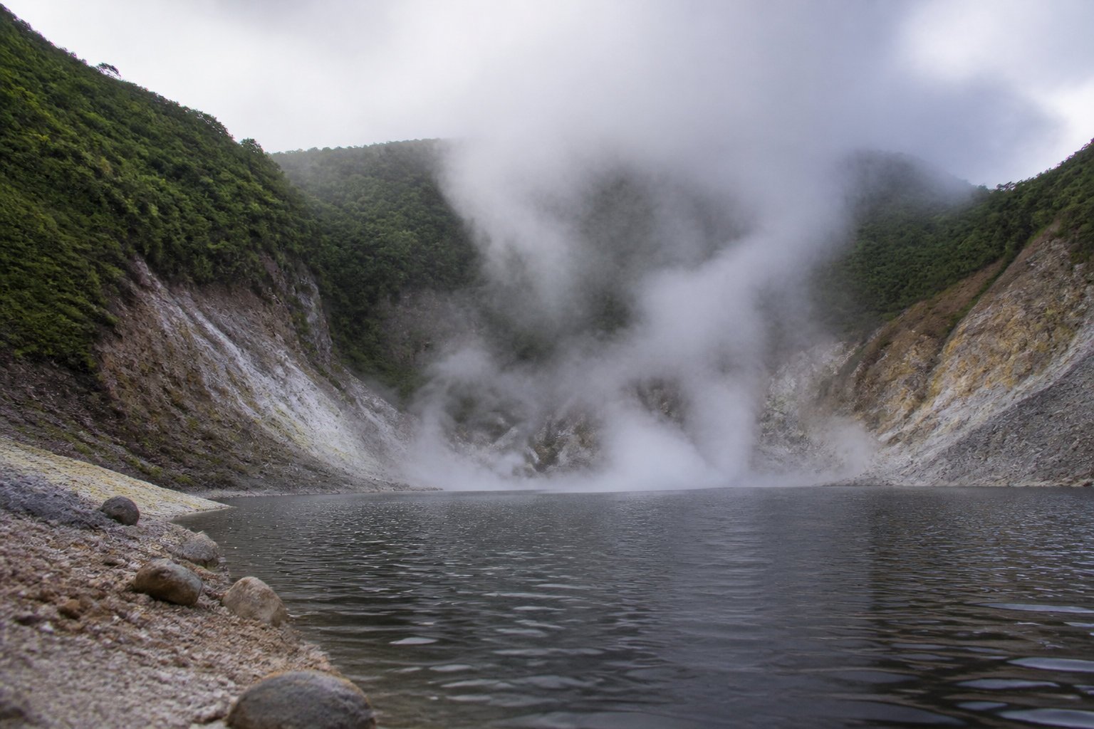 Comment affronter la Vallée de la Désolation et le Boiling Lake ?