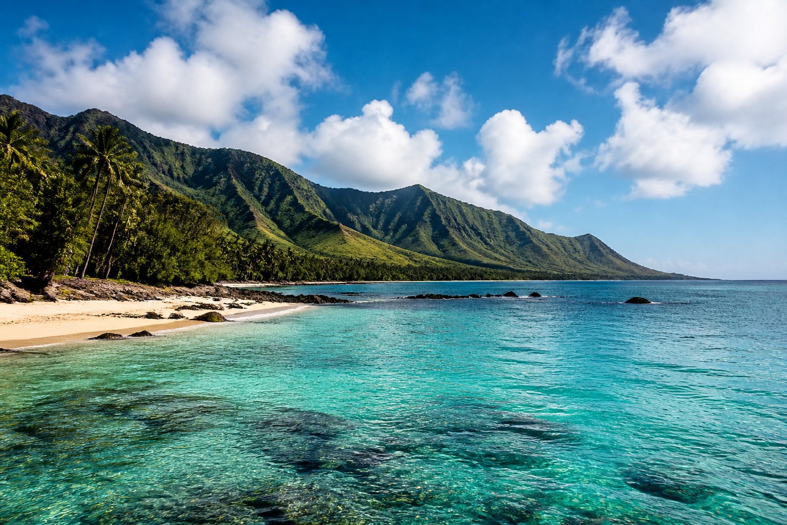 Valley Church Beach : un décor de carte postale turquoise